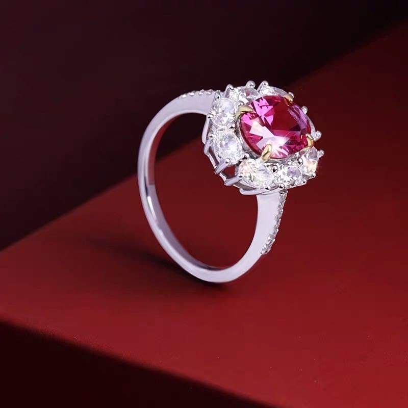 925 Silver Ruby Ring - 2