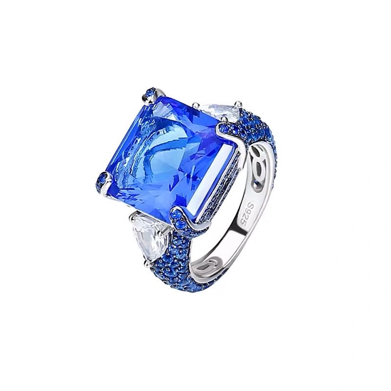 925 Silver Tanzanite Ring - 5