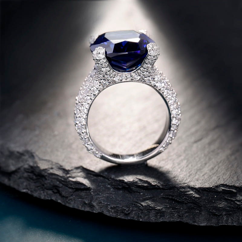 925 Silver Tanzanite Ring - 5