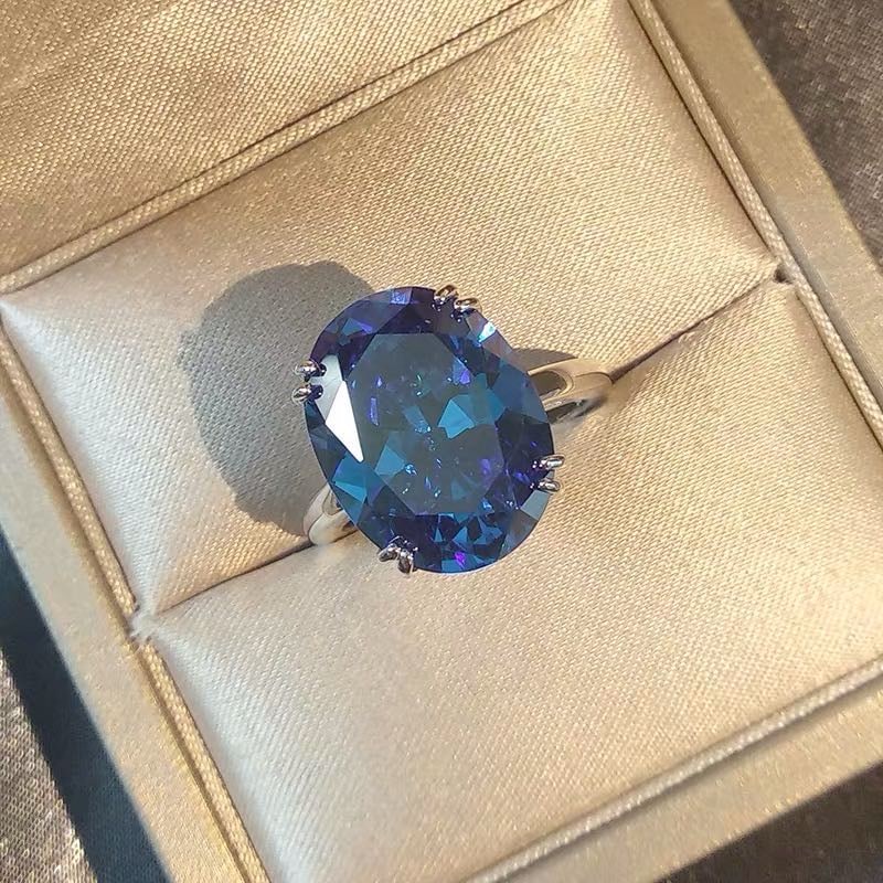 925 Silver Tanzanite Ring: 925 Silver Tanzanite Ring ****** Metal: 925 Silver / Main Stone: Tanzanite / Color: Blue / Size: 13*17mm / Diameter: 17mm