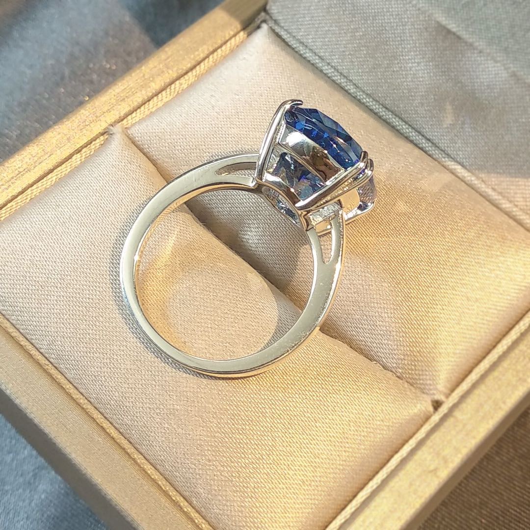 925 Silver Tanzanite Ring - 3