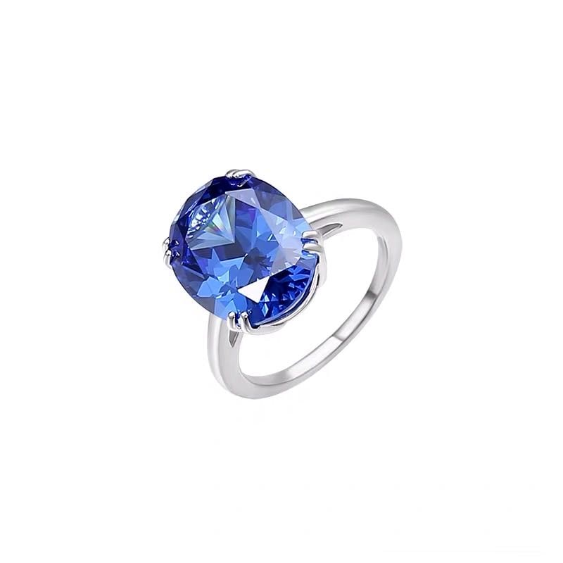 925 Silver Tanzanite Ring - 4