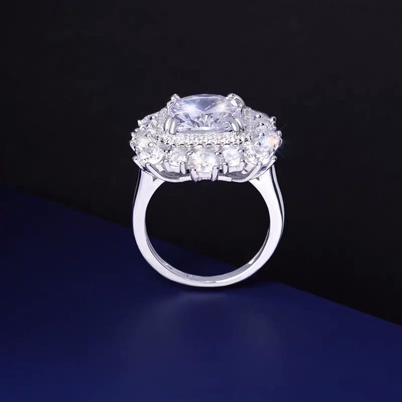 925 Silver Gem Ring - 4