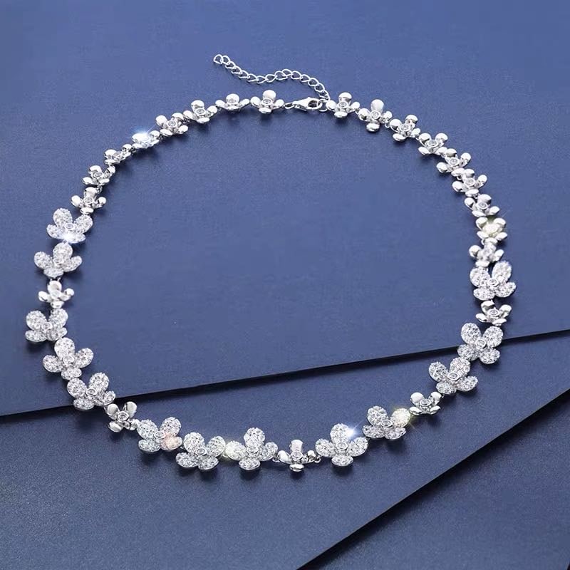 925 Silver Gem Necklace (1 of 3)