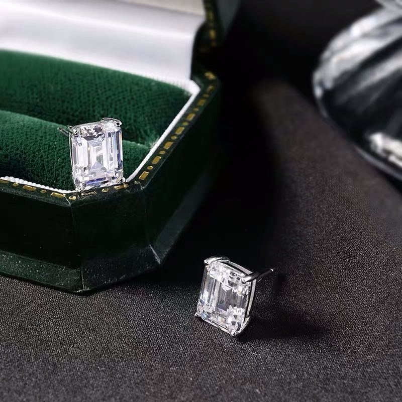 925 Silver Gem Earrings - 4