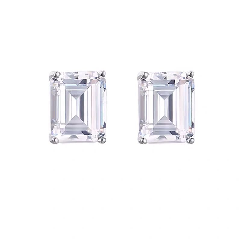 925 Silver Gem Earrings - 5