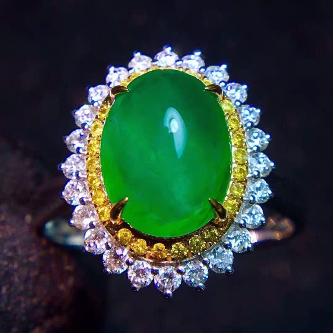 925 Silver Emerald Ring (1 of 4)