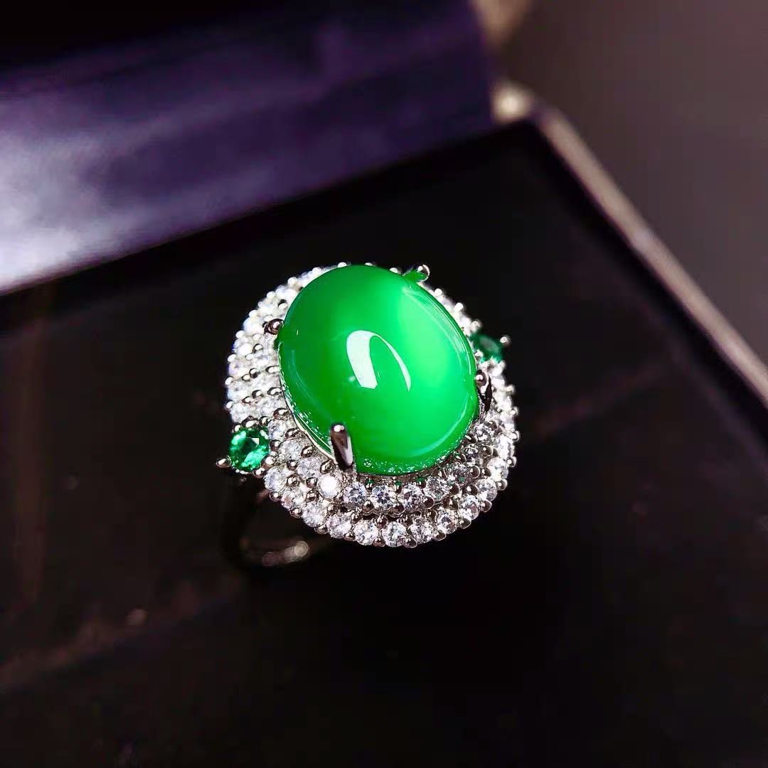 925 Silver Jade Ring (1 of 3)