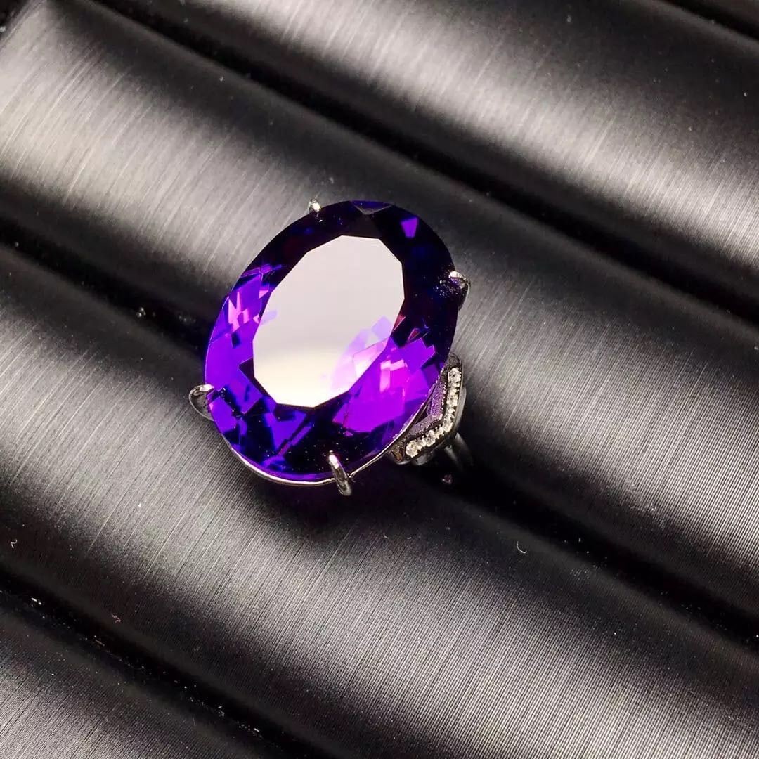 925 Silver Crystal Ring - 3