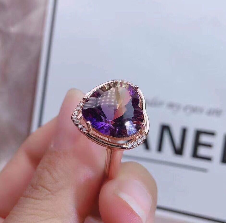 925 Silver Crystal Ring - 3