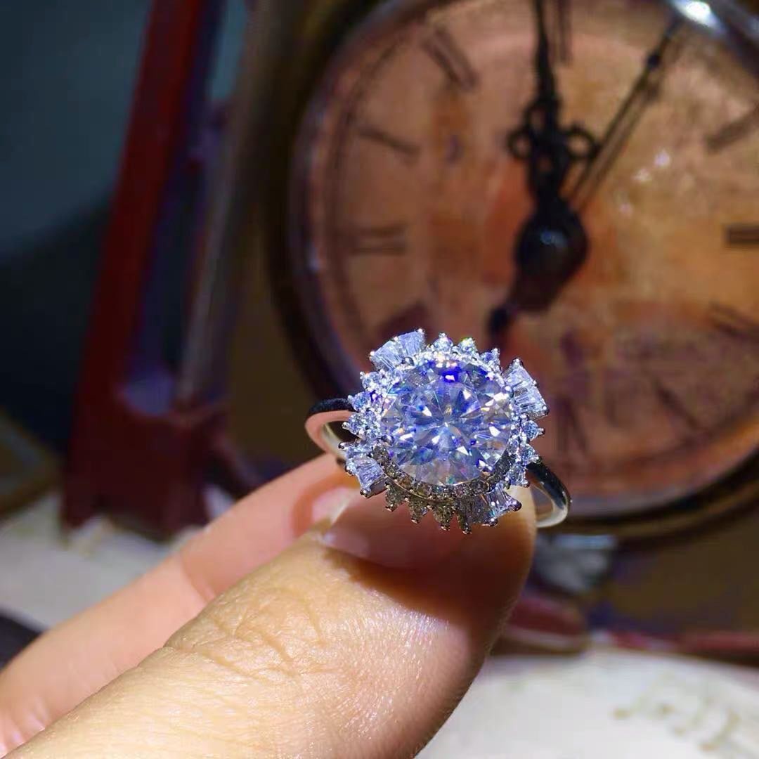 925 Silver Gem Ring - 2