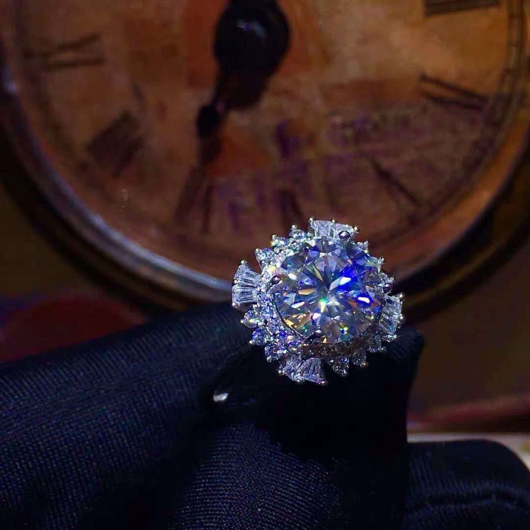 925 Silver Gem Ring - 4