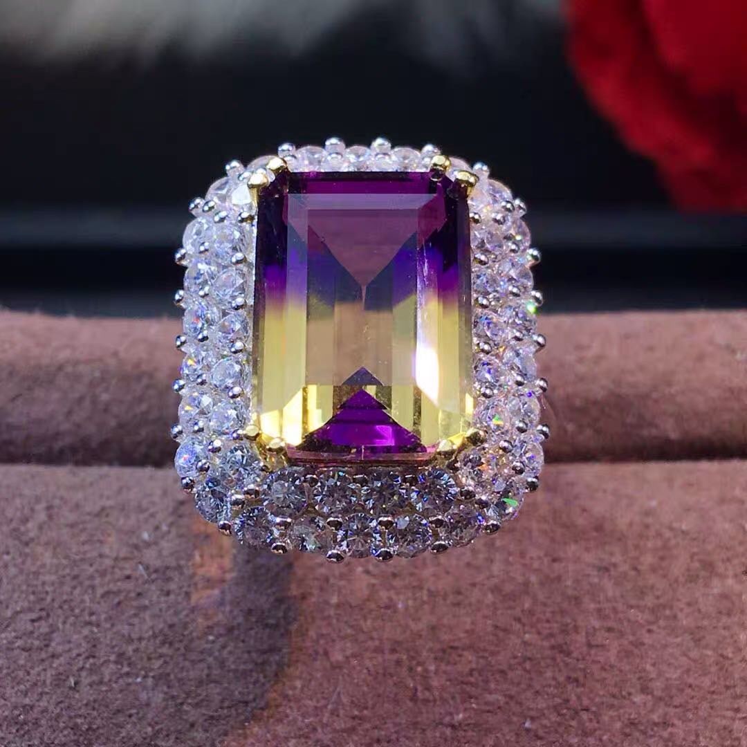 925 Silver Crystal Ring - 2