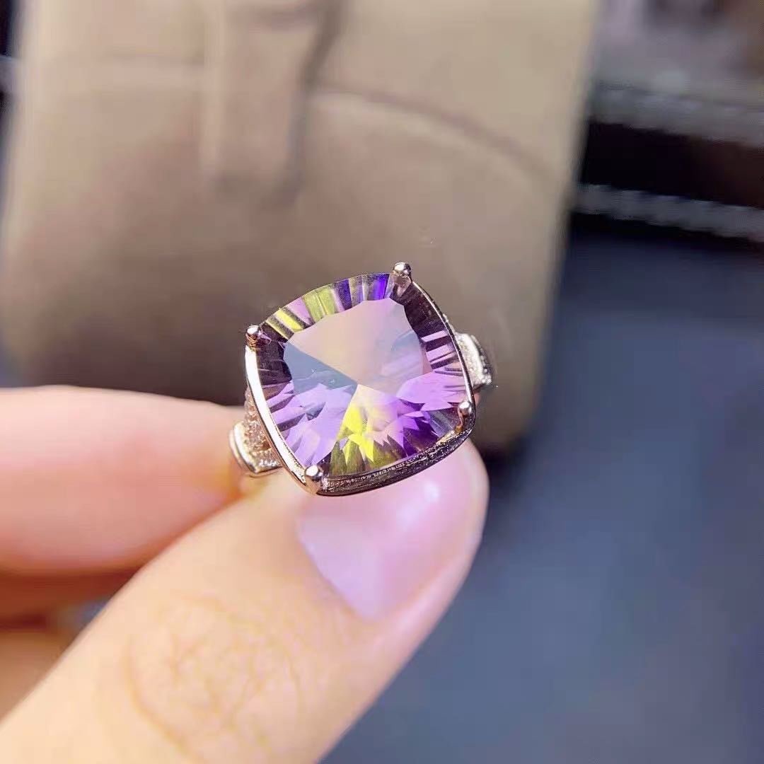 925 Silver Crystal Ring - 2