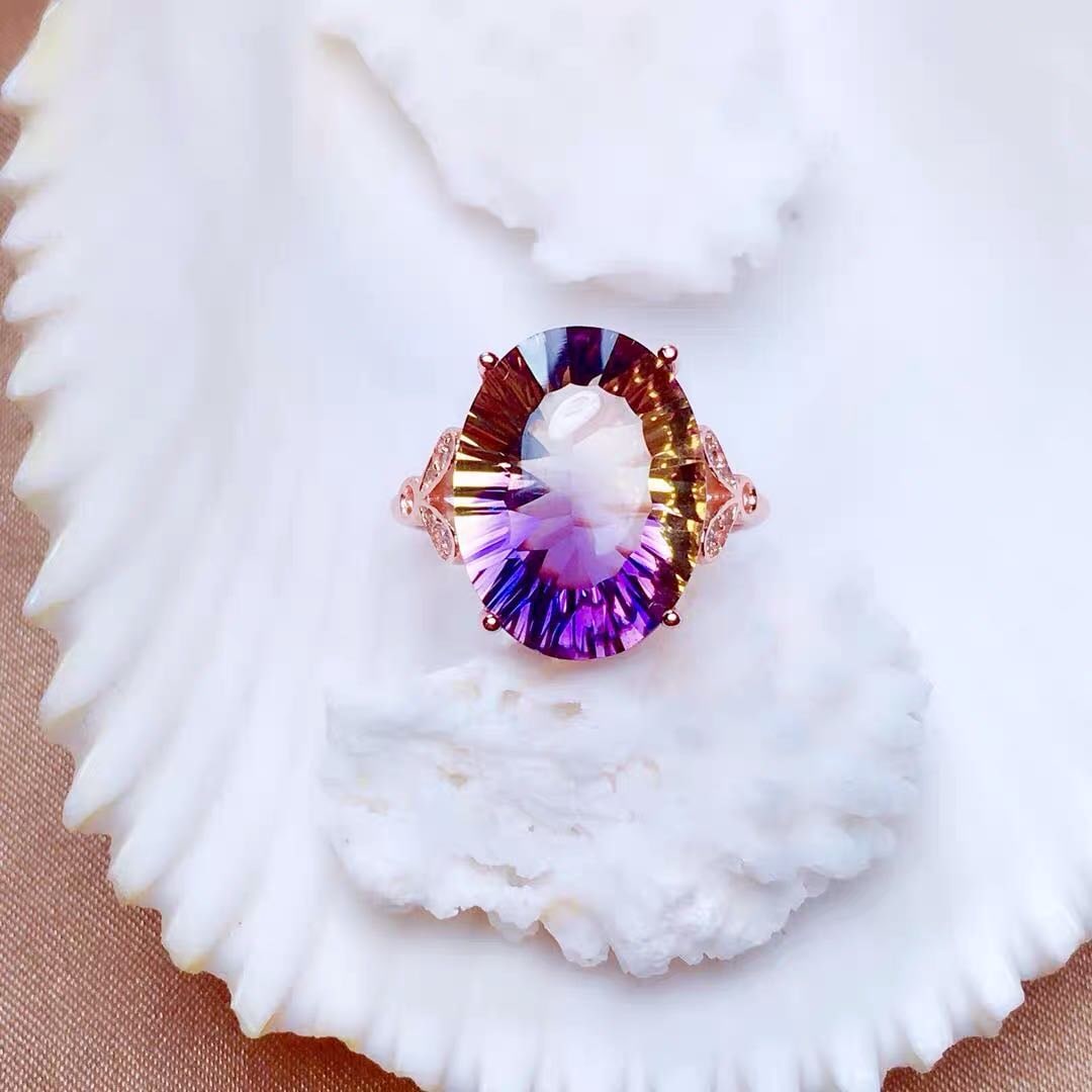 925 Silver Crystal Ring - 2