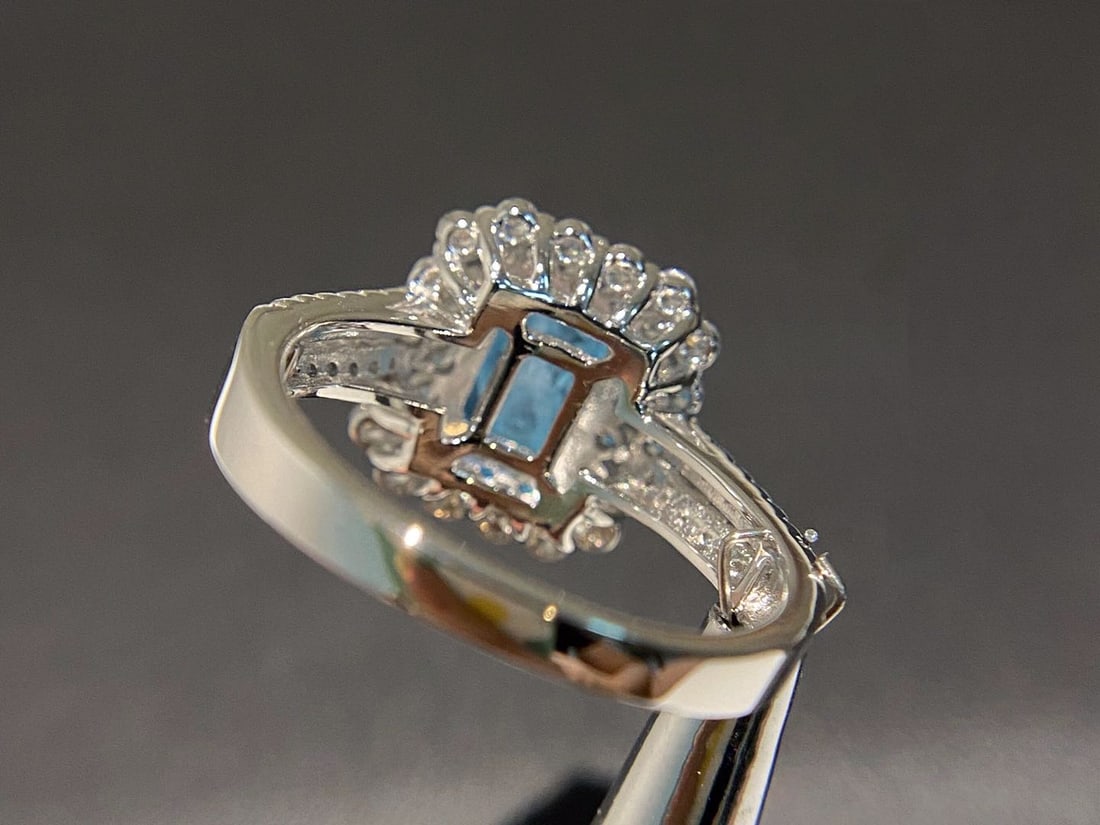 925 Silver Topaz Ring - 3