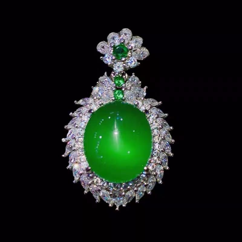 925 Silver Jade Pendant (1 of 4)