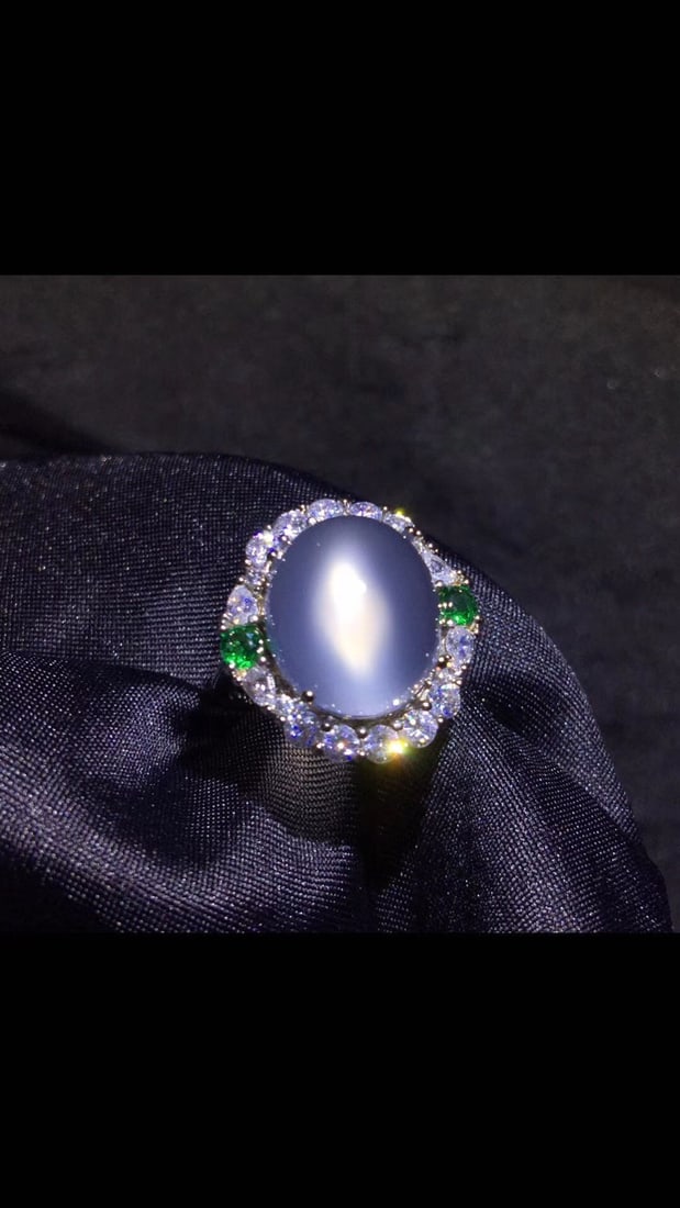 925 Silver Jade Ring - 2
