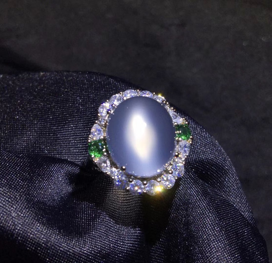 925 Silver Jade Ring - 3