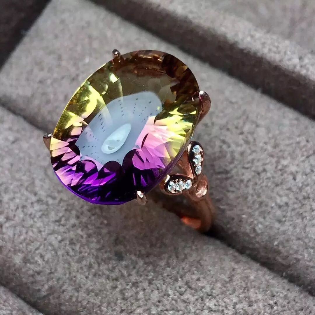 925 Silver Crystal Ring - 2