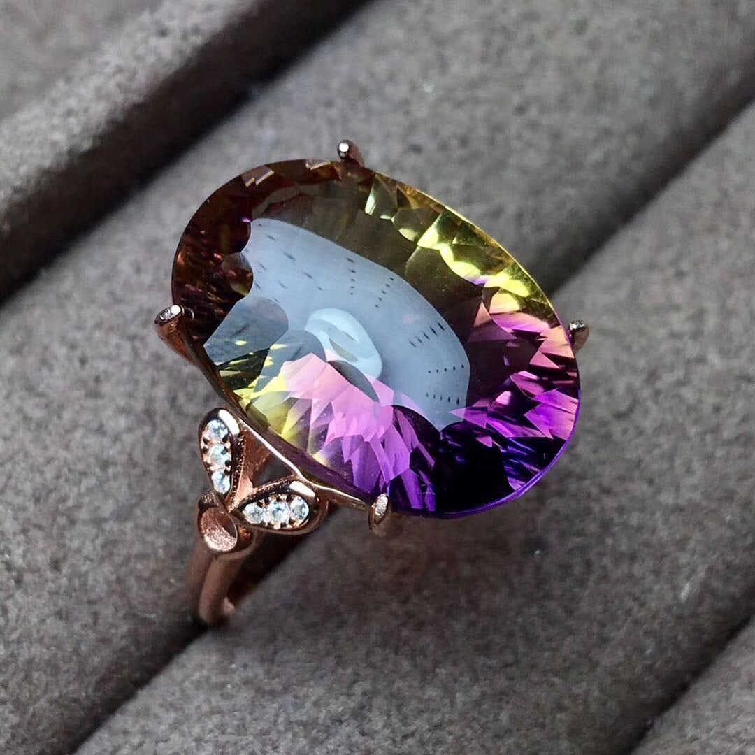 925 Silver Crystal Ring - 3