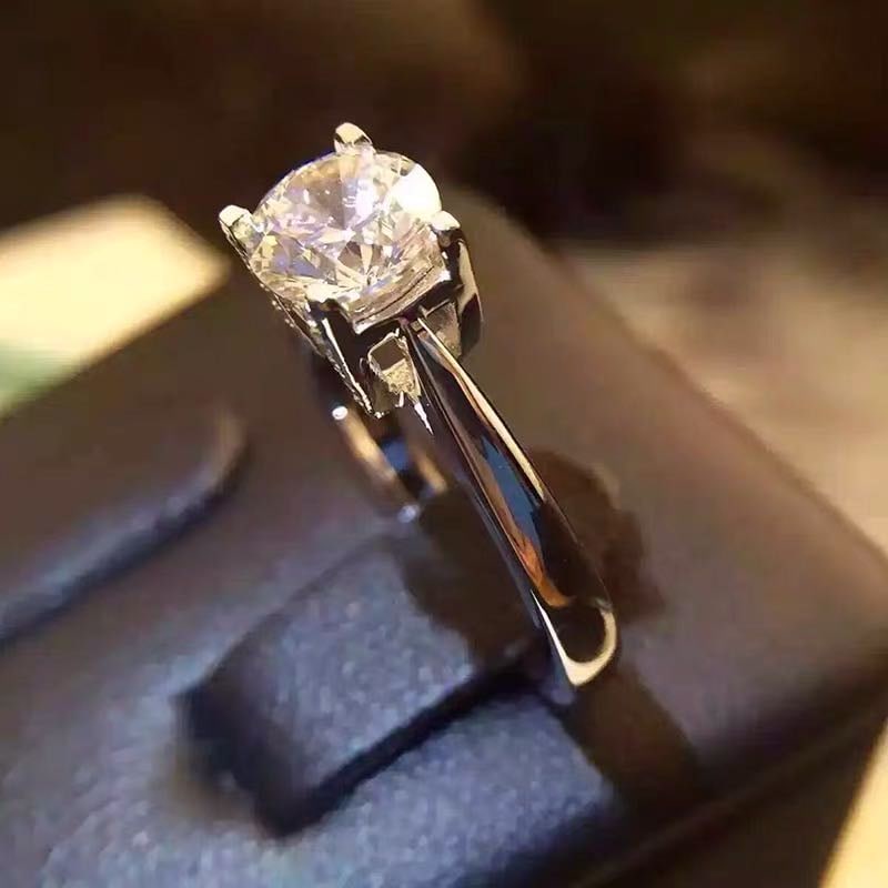 925 Silver 1ct Gem Ring - 4