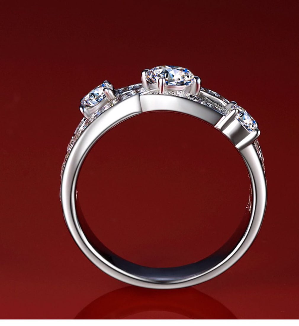 925 Silver Gem Ring - 3