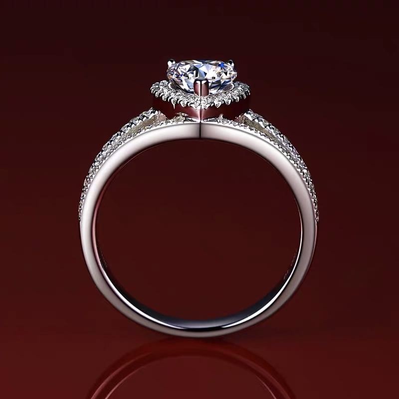 925 Silver 1ct Gem Ring - 3