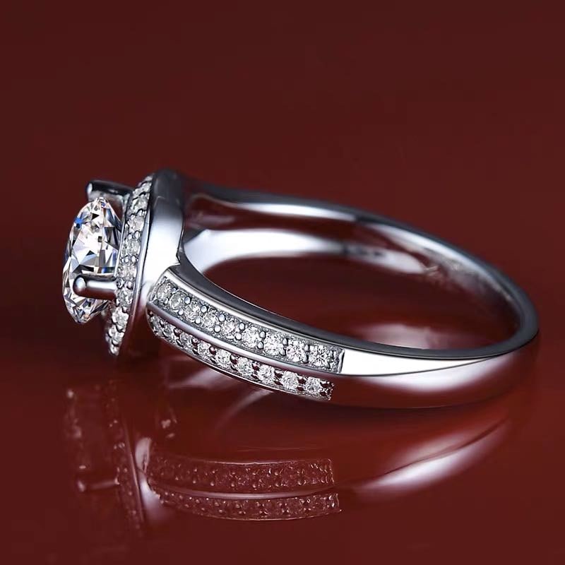 925 Silver 1ct Gem Ring - 3