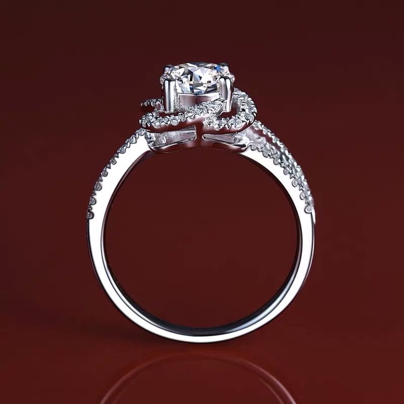 925 Silver 1ct Gem Ring - 3