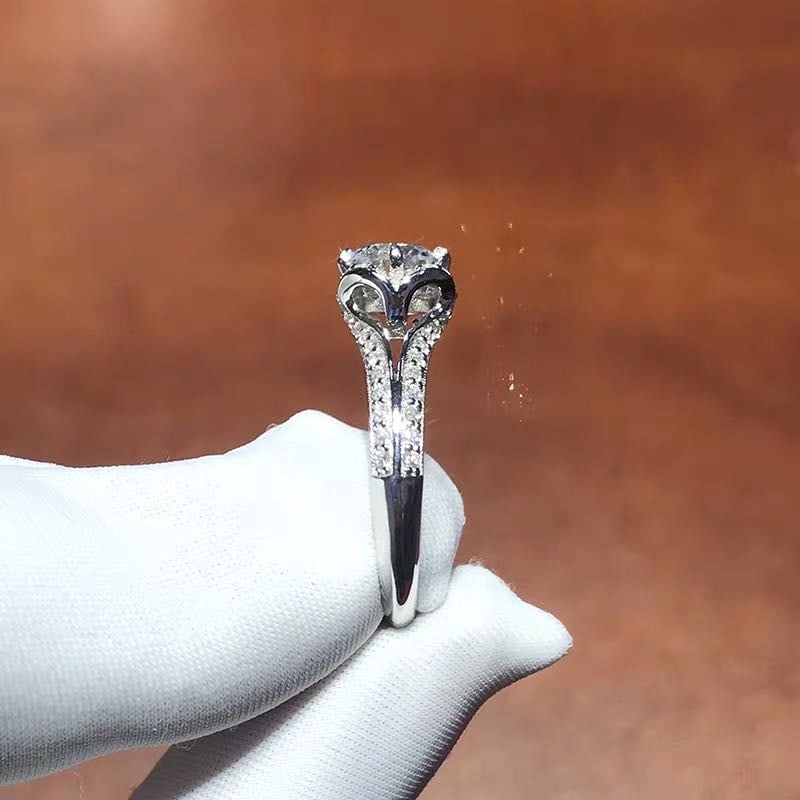 925 Silver 1ct Gem Ring - 3