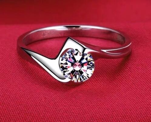 925 Silver Gem Ring - 2