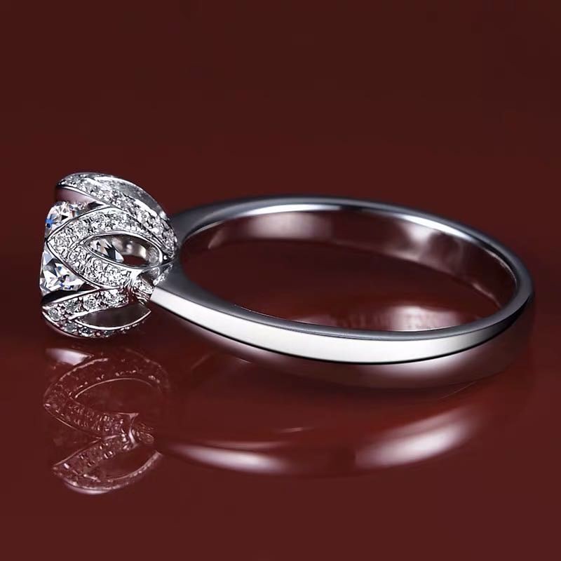 925 Silver 1ct Gem Ring - 3