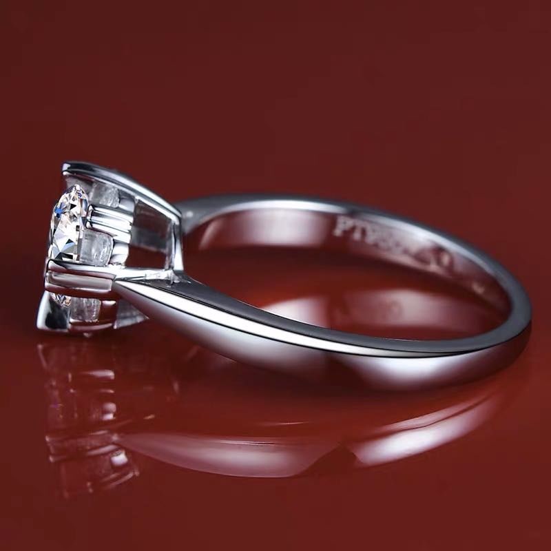925 Silver Gem Ring - 2