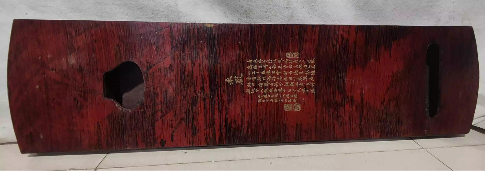 Lacquerware Guzheng - 2