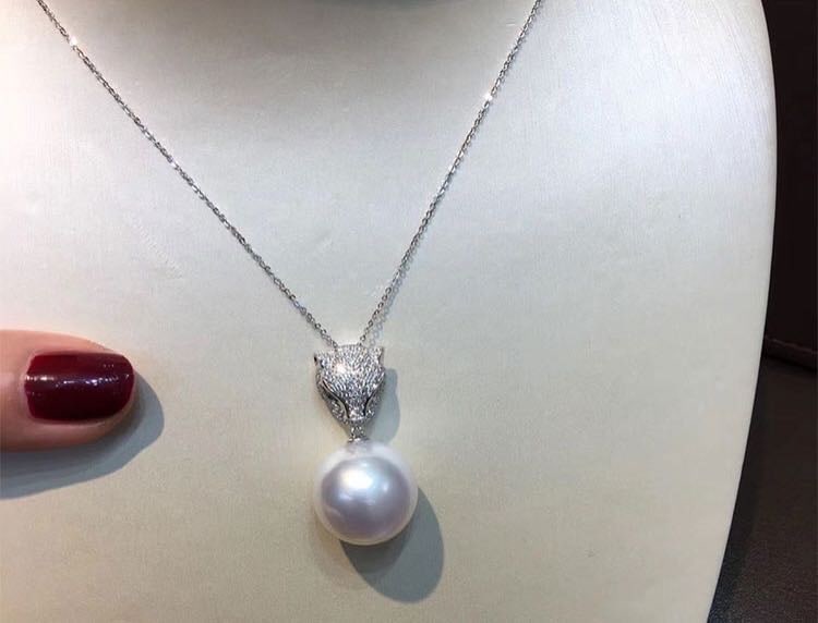 Natural Pearl 925 Silver Pendant (1 of 3)