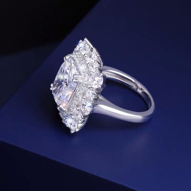 925 Silver Gem Ring - 2