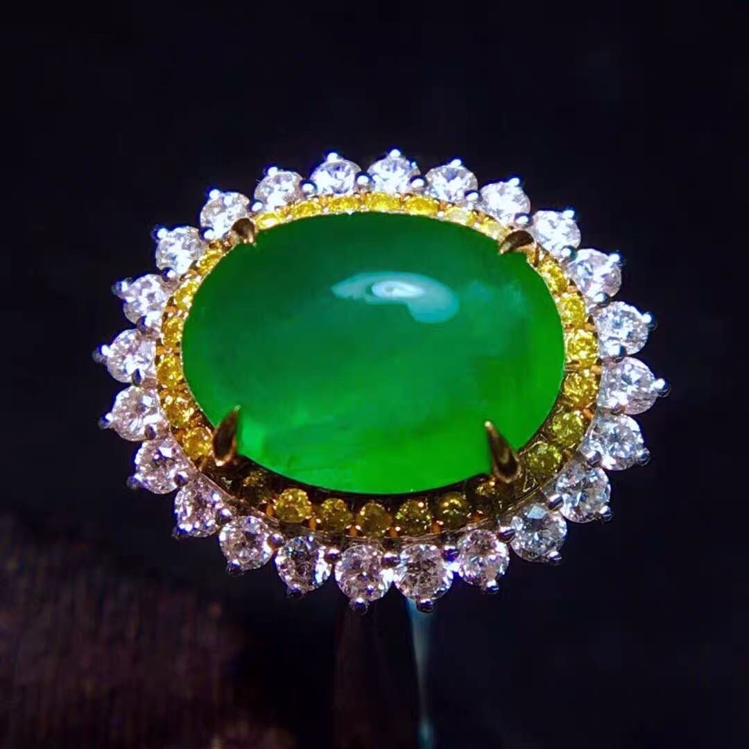 925 Silver Emerald Ring - 3