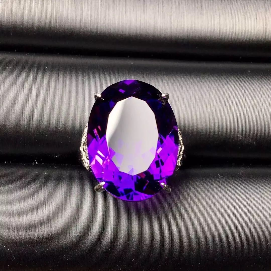 925 Silver Crystal Ring (1 of 3)