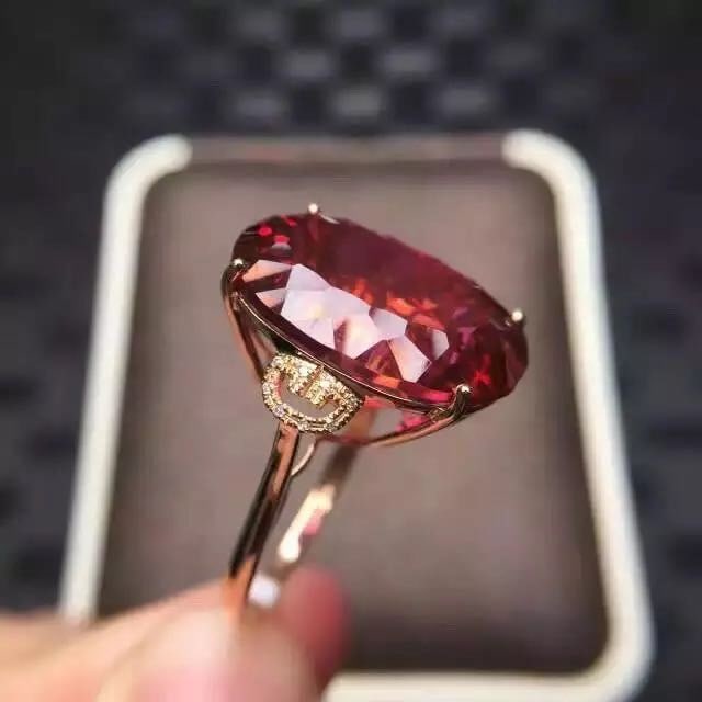 925 Silver Ruby Ring - 3