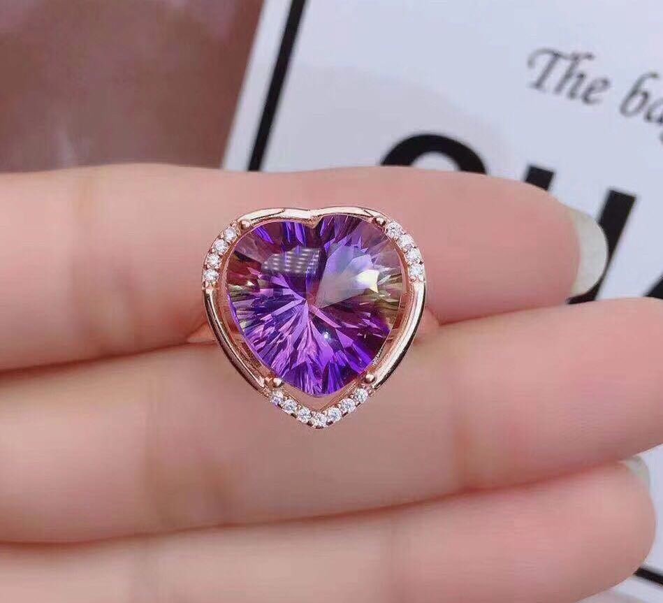 925 Silver Crystal Ring (1 of 4)