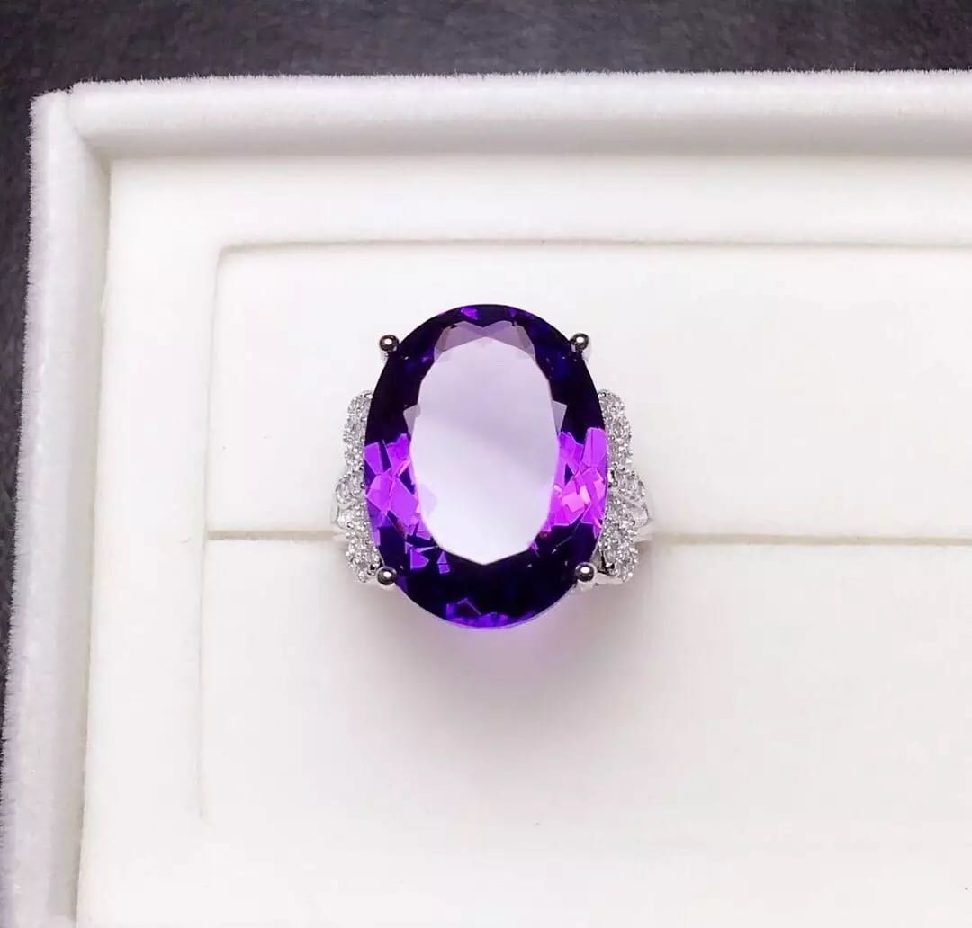 925 Silver Crystal Ring (1 of 4)