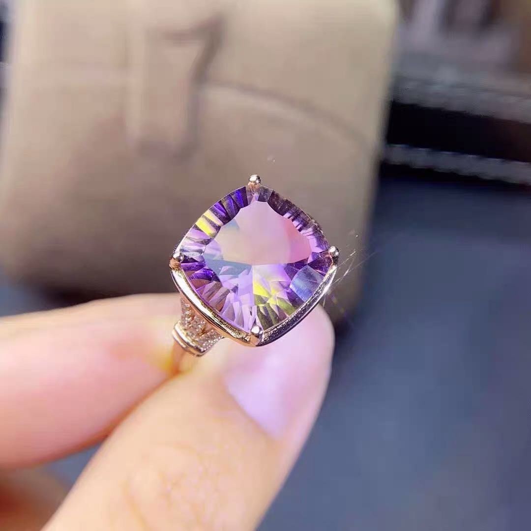 925 Silver Crystal Ring (1 of 5)