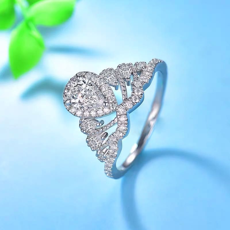925 Silver Gem Ring - 2