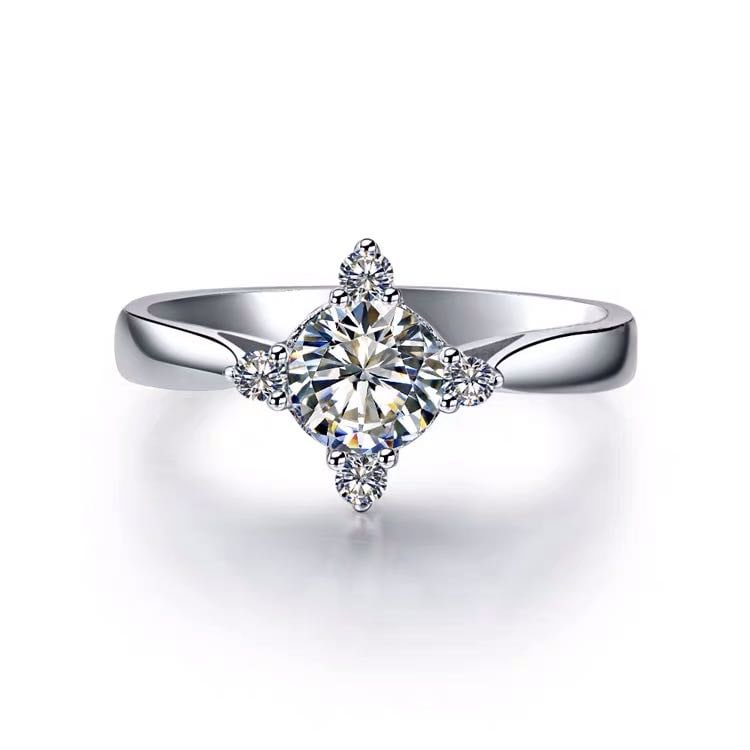 925 Silver Gem Ring - 2