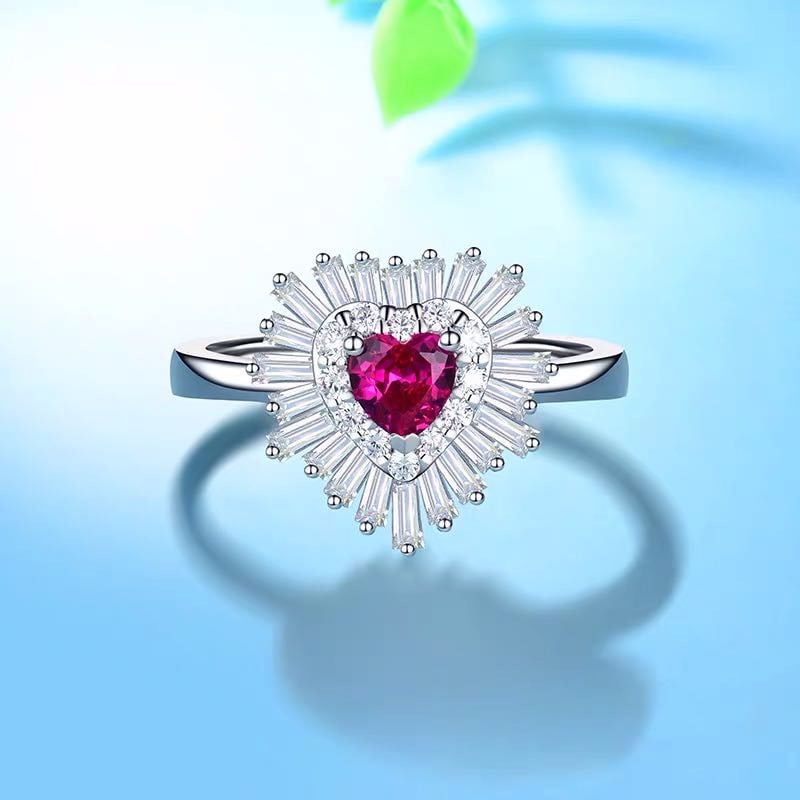 925 Silver Ruby Ring (1 of 4)