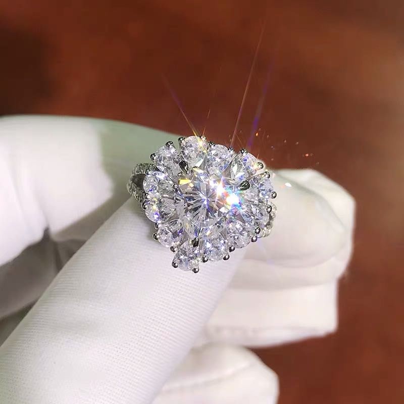 925 Silver Gem Ring - 2