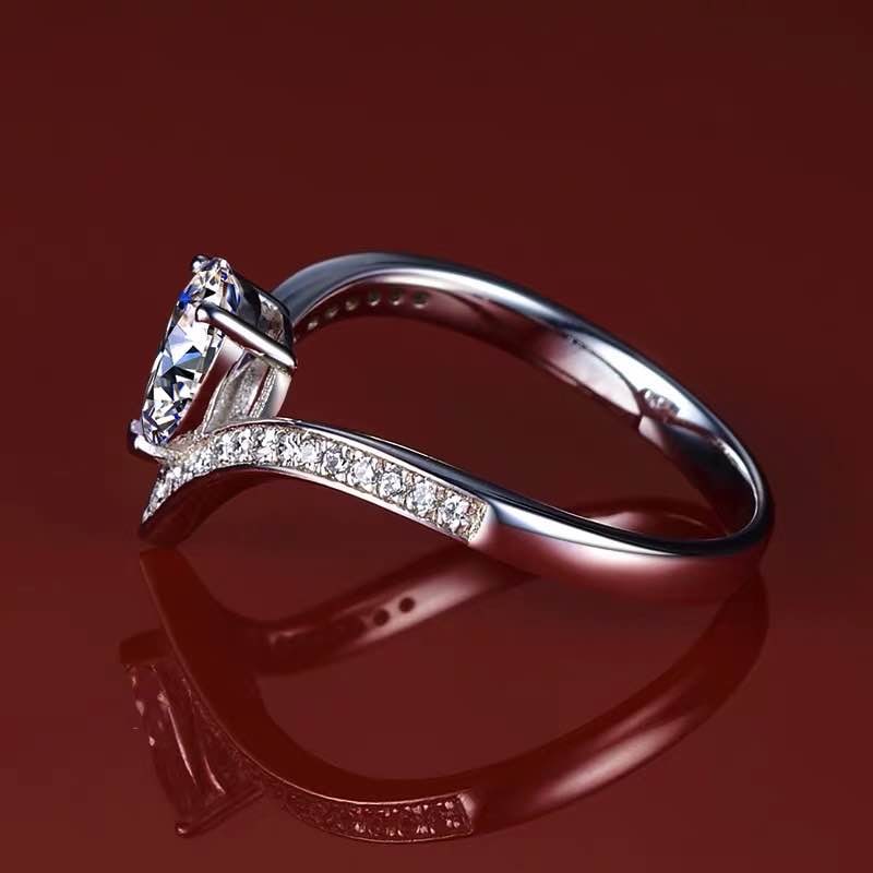 925 Silver Gem Ring - 2