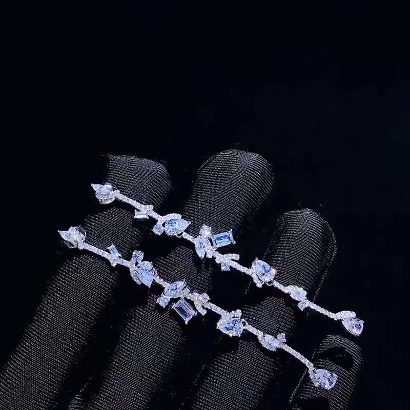 925 Silver Fashion Earrings: 925 Silver Fashion Earrings ****** Earrings Length 60mm