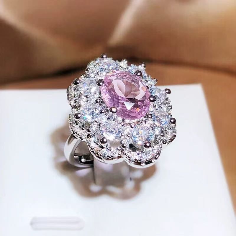 Pink Gemstone Ring: Pink Gemstone Ring